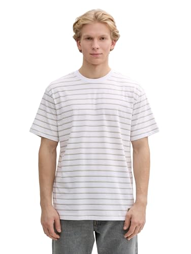TOM TAILOR Denim T-Shirt mit Foto-Print, White, L TOM TAILOR Denim T-Shirt mit Foto-Print, White, L von TOM TAILOR Denim