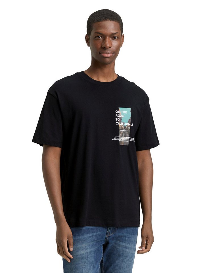 TOM TAILOR Denim T-Shirt mit Fotoprint von TOM TAILOR Denim