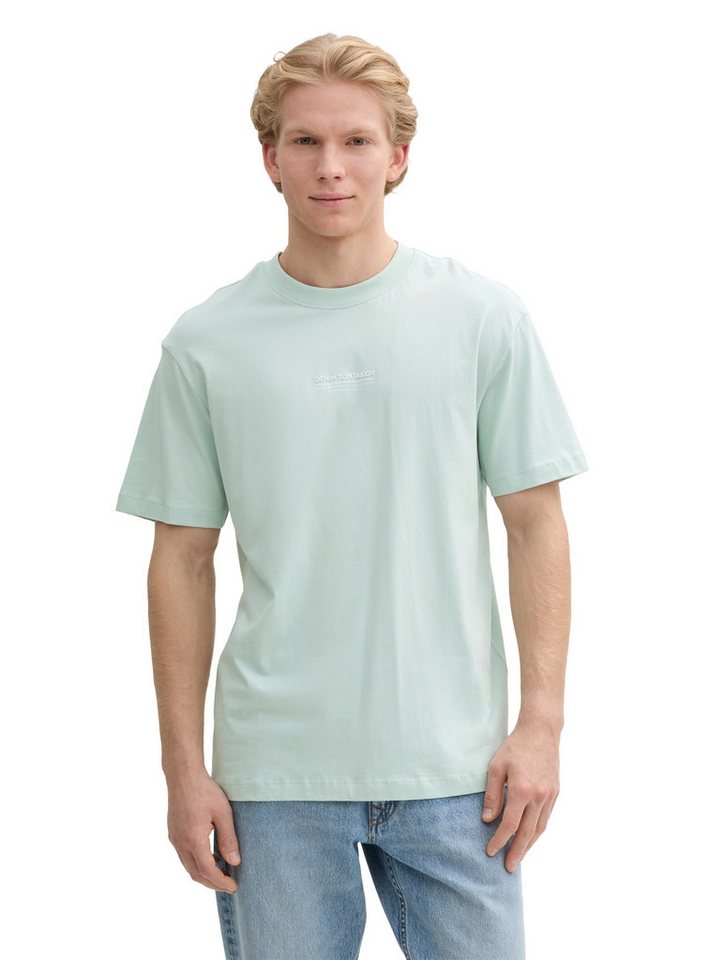 TOM TAILOR Denim T-Shirt mit Marken-Frontprint von TOM TAILOR Denim