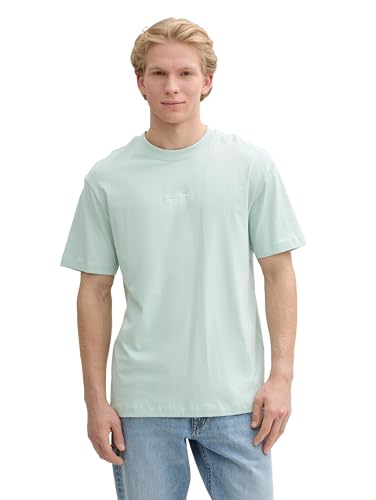 TOM TAILOR Denim TTPIERS Slim Jeans Shorts mit Stretch, Used Mid Stone Blue Denim, XS von TOM TAILOR Denim