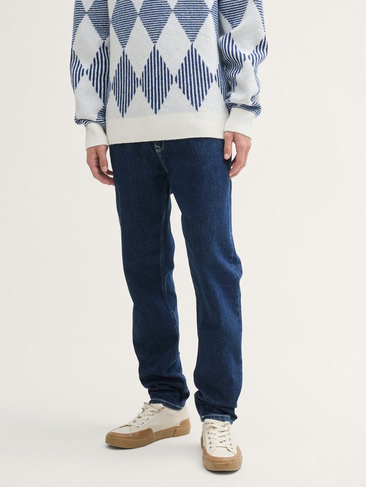 TOM TAILOR Denim Tapered-fit-Jeans Jeanshosen TTTAPERED Jeans mit recycelter Baumwolle von TOM TAILOR Denim