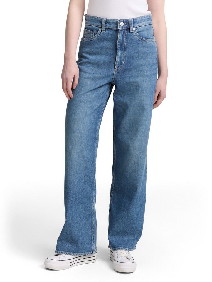 TOM TAILOR Denim Weite Jeans LINOU im Five-Pocket Style von TOM TAILOR Denim