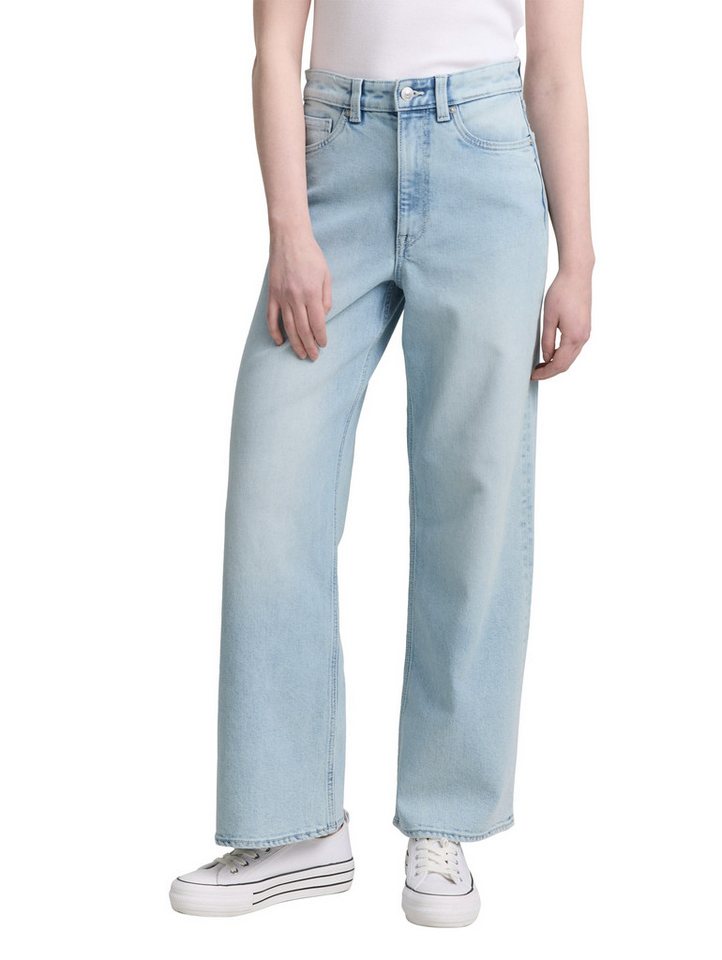TOM TAILOR Denim Weite Jeans LINOU im Five-Pocket Style von TOM TAILOR Denim