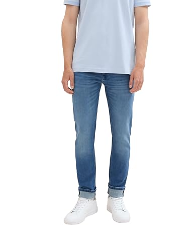 Tom Tailor Denim Herren Piers Slim Jeans, 10110 - Blue Denim, 29/30 Tom Tailor Denim Herren Piers Slim Jeans, 10110 - Blue Denim, 29/30 von TOM TAILOR Denim
