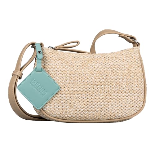 TOM TAILOR Denim Ivona Damen Umhängetasche Crossbody Bag Klein Beige von TOM TAILOR Denim