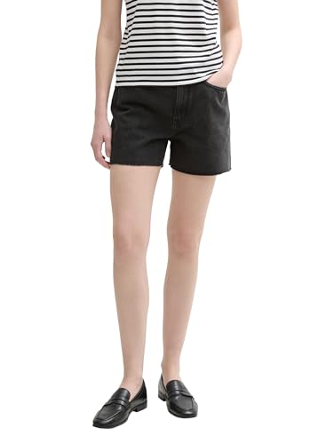 Tom Tailor Poloshirt mit Muster, Tarmac Grey Stripe Design, L von TOM TAILOR Denim