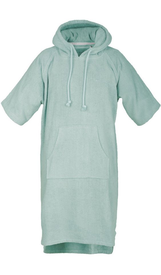 TOM TAILOR HOME Badeponcho Surfponcho COLOR BATH, Midilänge, Frottier, Kapuze, mit Kordel, mit Bauchtasche, saugstark, reine Baumwolle von TOM TAILOR HOME