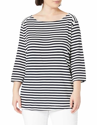TOM TAILOR Damen Plussize Sweatshirt mit Streifen von TOM TAILOR