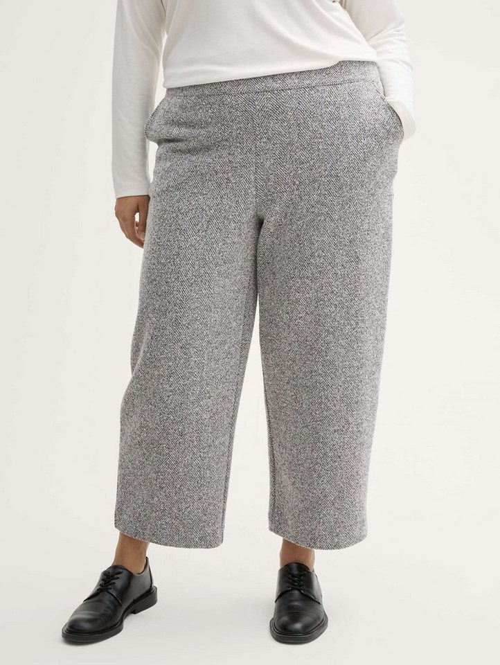 TOM TAILOR PLUS 7/8-Hose Plus Size - Cropped Culotte Hose Plus Size - Cropped Culotte Hose von TOM TAILOR PLUS