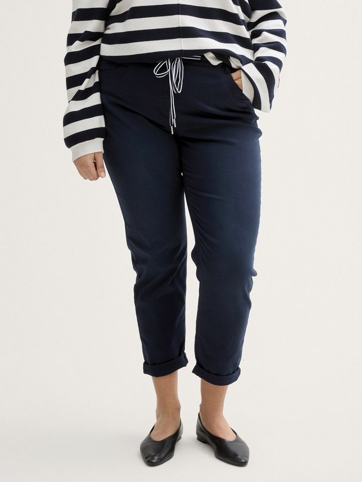TOM TAILOR PLUS 7/8-Hose Plus Size - Cropped Slim Hose von TOM TAILOR PLUS