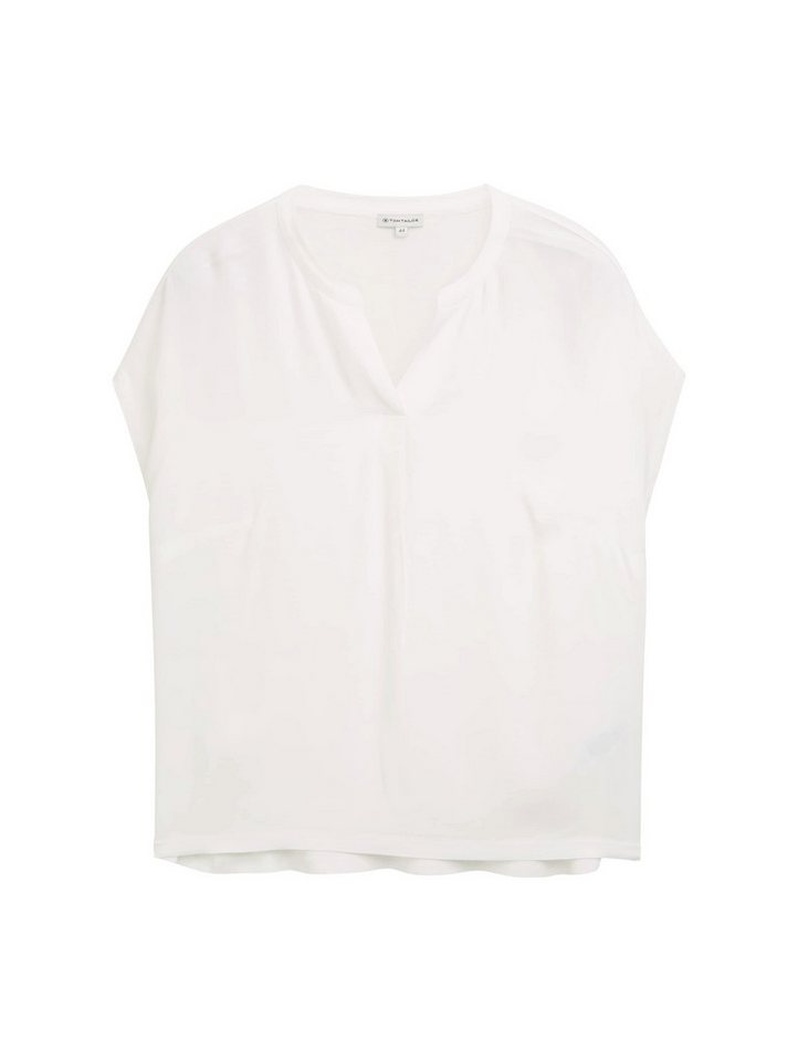 TOM TAILOR PLUS Blusenshirt Kurzarmbluse von TOM TAILOR PLUS