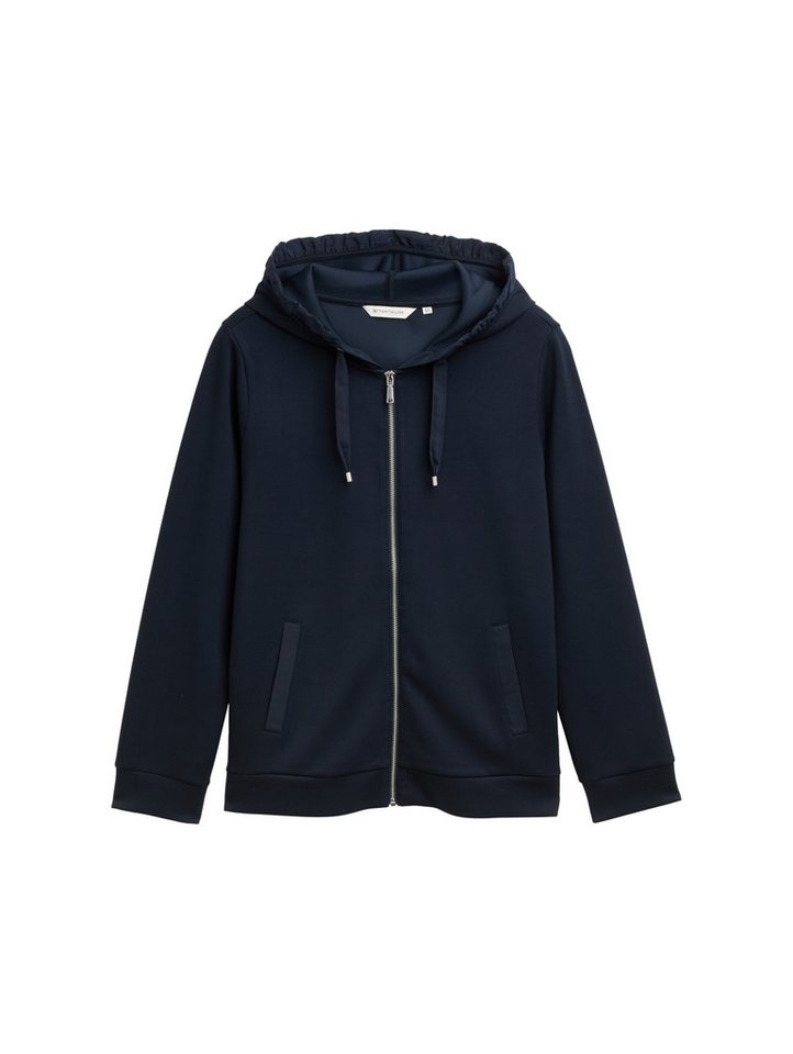 TOM TAILOR PLUS Cardigan Sweatjacket with hood von TOM TAILOR PLUS
