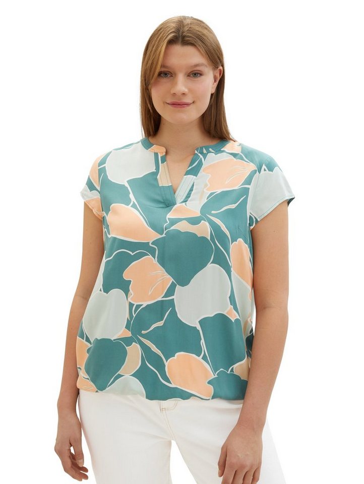 TOM TAILOR PLUS Druckbluse in floraler Optik von TOM TAILOR PLUS