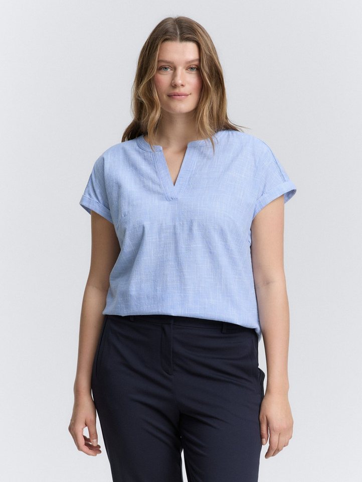TOM TAILOR PLUS Kurzarmbluse Plus Size - Loose Fit Bluse TOM TAILOR PLUS Kurzarmbluse Plus Size - Loose Fit Bluse von TOM TAILOR PLUS
