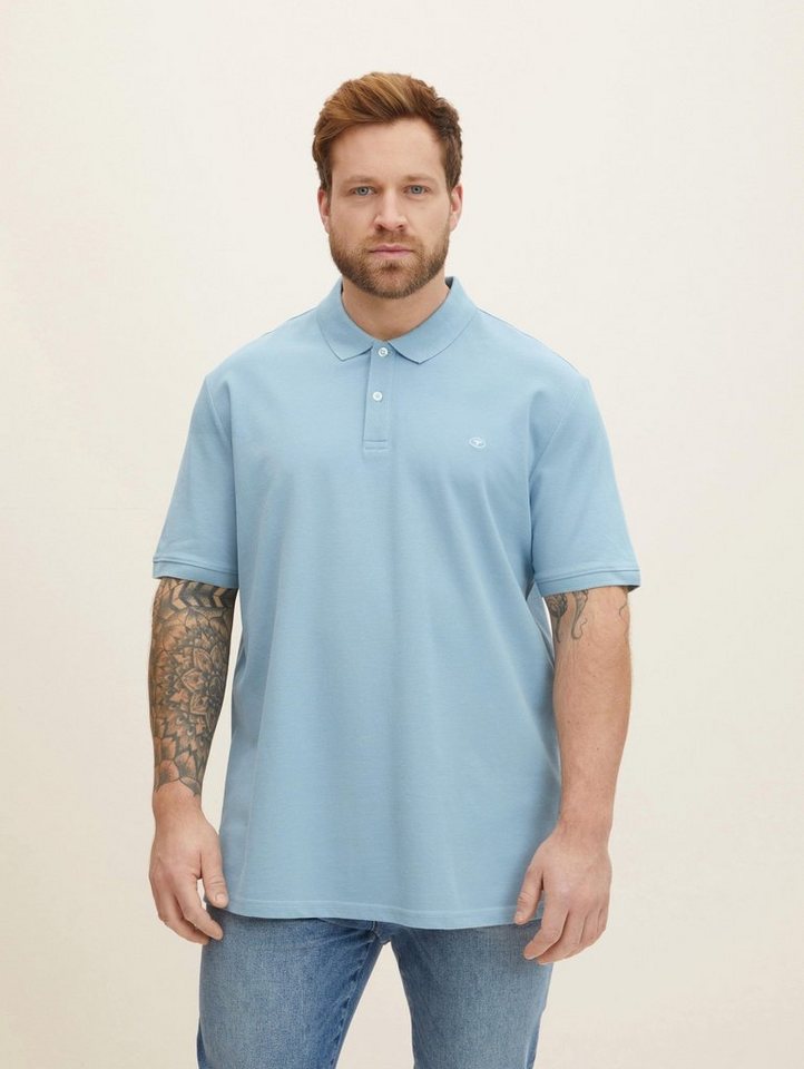 TOM TAILOR PLUS Poloshirt Poloshirt mit Logoprint von TOM TAILOR PLUS