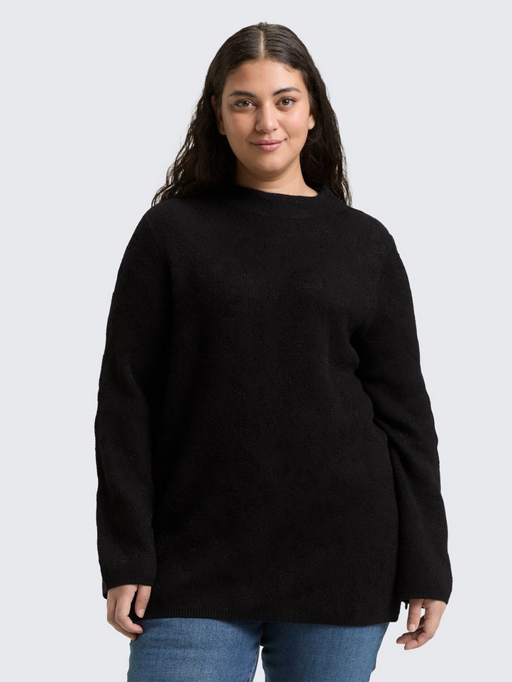 TOM TAILOR PLUS Strickpullover Pullover & Strickjacken Plus Size - Strickpullover mit Glitzer-Effekt von TOM TAILOR PLUS