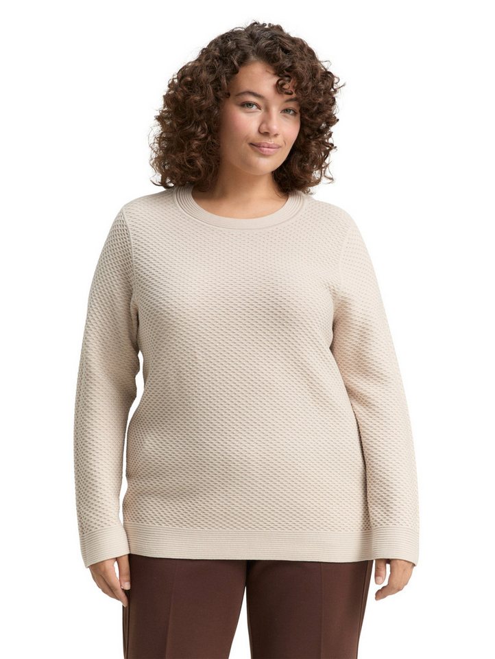 TOM TAILOR PLUS Strickpullover mit Struktur-Muster von TOM TAILOR PLUS