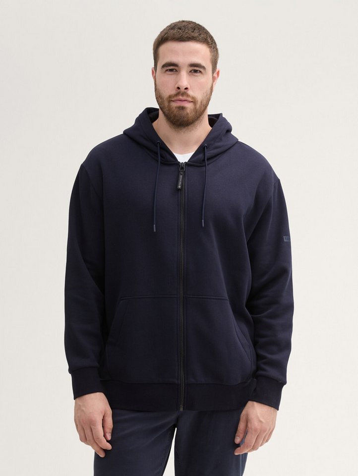 TOM TAILOR PLUS Sweatshirt Plus Size - Basic Sweatjacke Plus Size - Basic Sweatjacke von TOM TAILOR PLUS