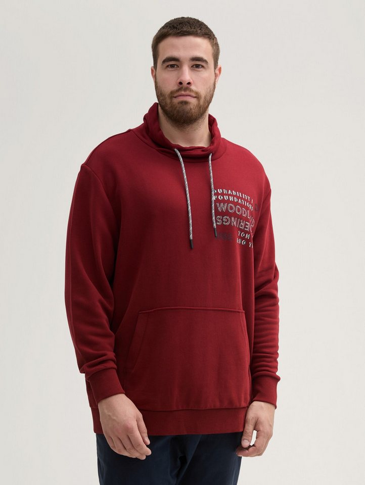TOM TAILOR PLUS Sweatshirt Plus Size - Sweatshirt mit Print von TOM TAILOR PLUS