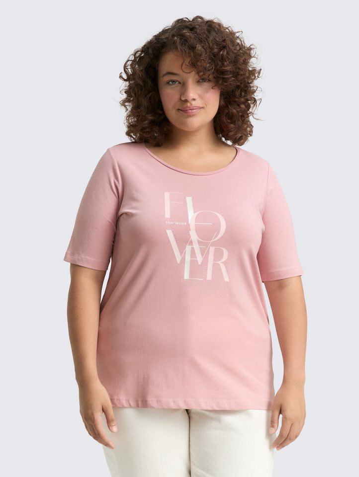 TOM TAILOR PLUS T-Shirt Plus Size - T-Shirt mit Print Plus Size - T-Shirt mit Print von TOM TAILOR PLUS