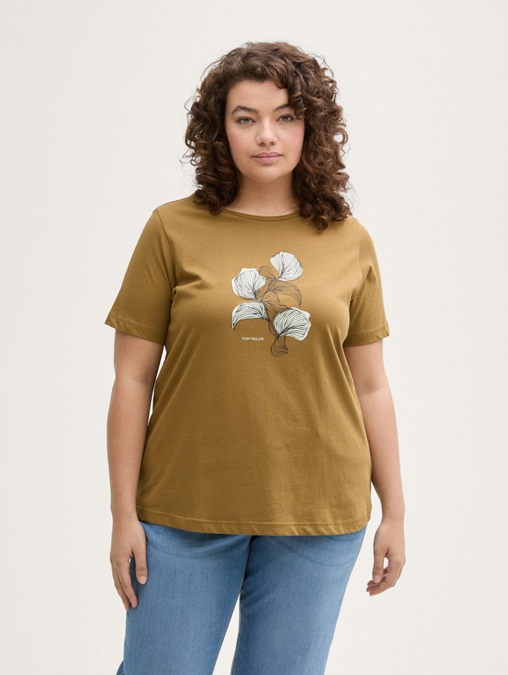 TOM TAILOR PLUS T-Shirt T-Shirt Plus Size - T-Shirt mit Print von TOM TAILOR PLUS