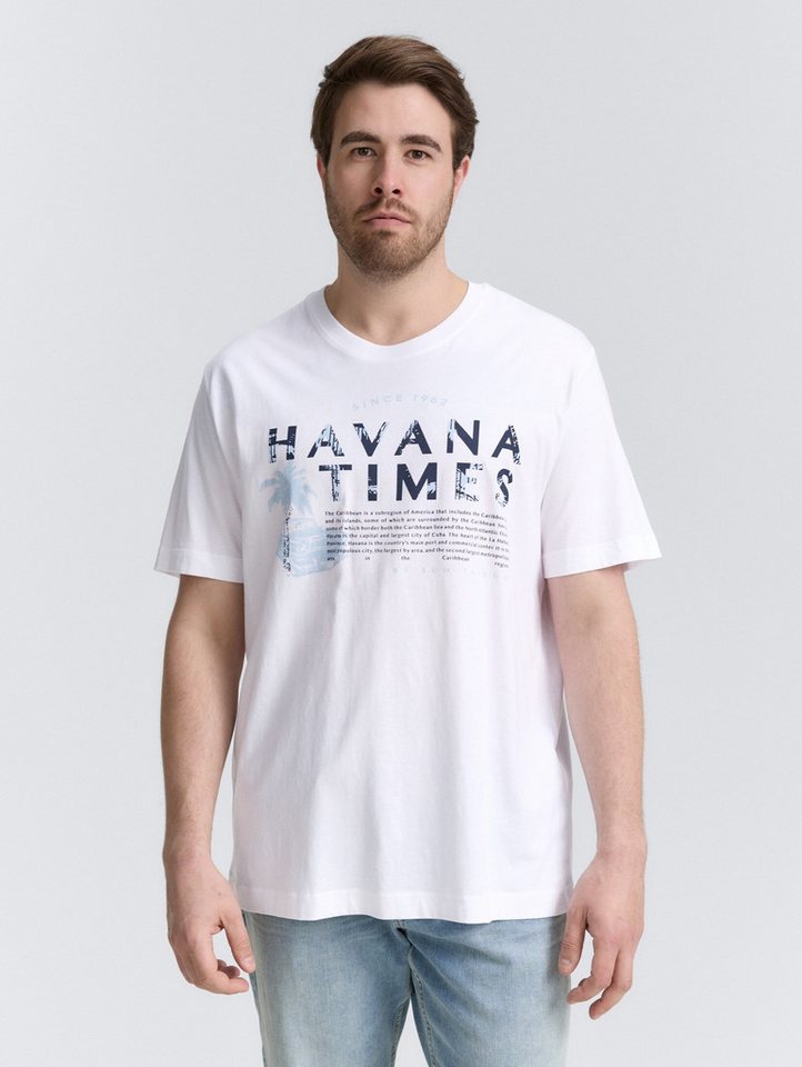 TOM TAILOR PLUS T-Shirt Plus Size -T-Shirt mit Print Plus Size -T-Shirt mit Print von TOM TAILOR PLUS