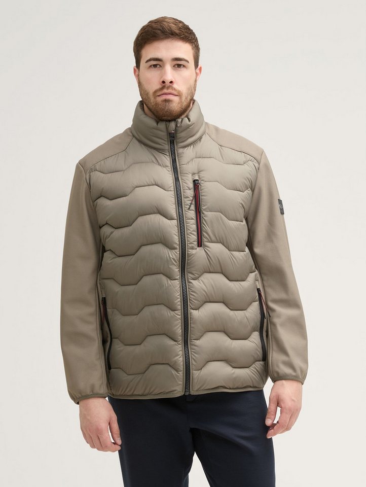 TOM TAILOR PLUS Winterjacke Plus Size - Hybrid Jacke Plus Size - Hybrid Jacke von TOM TAILOR PLUS