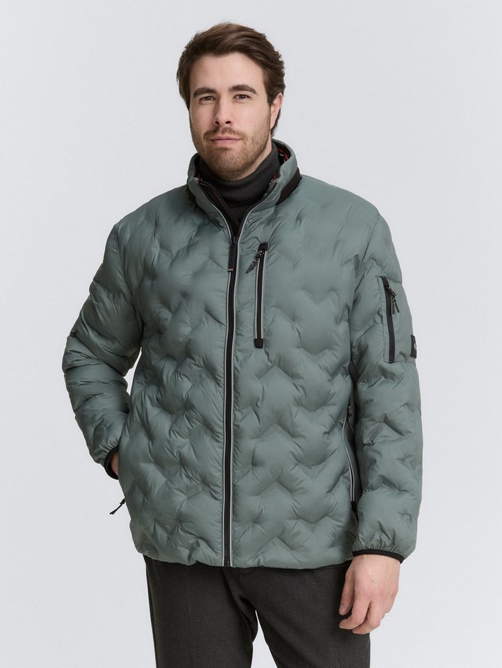 TOM TAILOR PLUS Winterjacke Plus Size - Hybrid Lightweight Steppjacke mit verstaubarer Kapuze Plus Size - Hybrid Lightweight Steppjacke mit verstaubarer Kapuze von TOM TAILOR PLUS