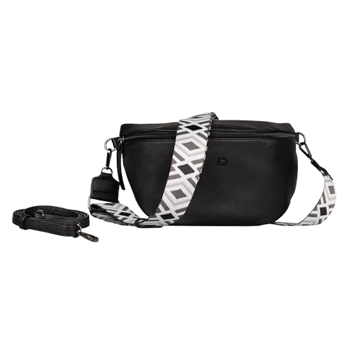 Tom Tailor Denim Mena Damen Umhängetasche Crossbody Bag Mittelgroß Schwarz von TOM TAILOR Denim