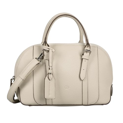 TOM TAILOR Danielle Damen Bowling Bag Handtasche Mittelgroß Weiß von TOM TAILOR