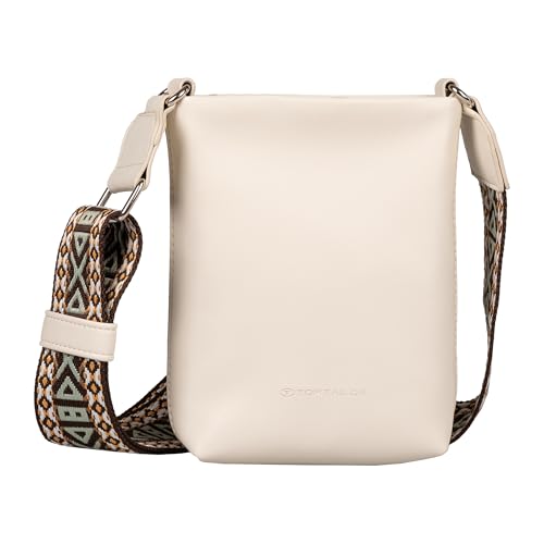 TOM TAILOR Palina Damen Umhängetasche Crossbody Bag Klein Weiß von TOM TAILOR