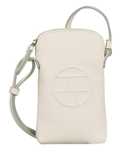 TOM TAILOR Rosabel Damen Handytasche Umhängetasche Mittelgroß Weiß von TOM TAILOR