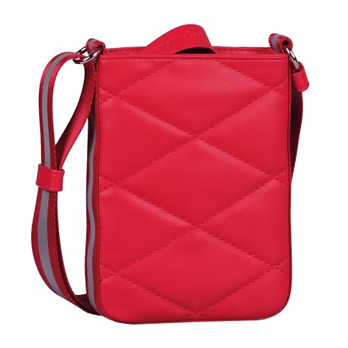 TOM TAILOR Mica Damen Handytasche Umhängetasche Mittelgroß Rot von TOM TAILOR