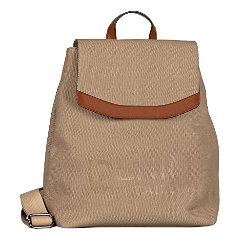 Denim TOM TAILOR, LAURELLA WINTER, Damen, Rucksack, M, Sand von TOM TAILOR Denim