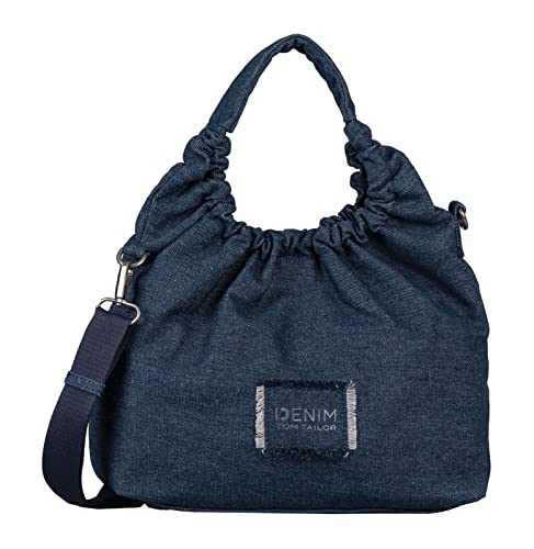 TOM TAILOR, LESLIE, Damen, Schultertasche, M, Dark Blue von TOM TAILOR Denim