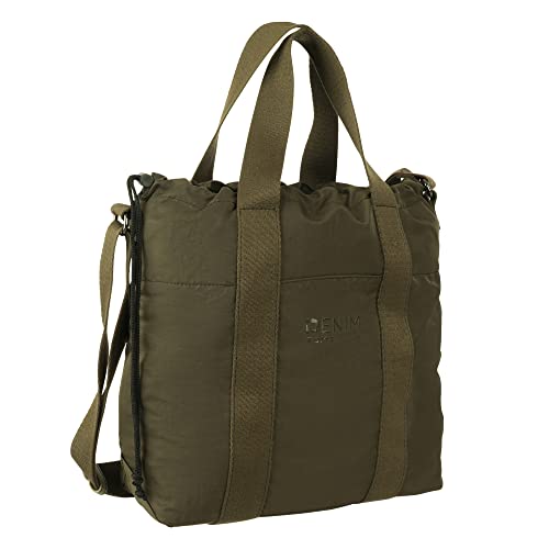 Denim TOM TAILOR - Jade, Damen, Shopper, XL, Grün, 34x11,5x34,5 cm von TOM TAILOR Denim