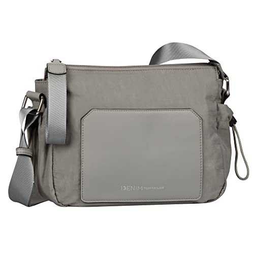 Denim TOM TAILOR bags - Womenswear ALMA Damen Umhängetasche S, mid grey, 28x9,5x17 von TOM TAILOR