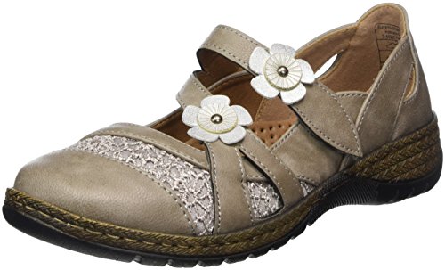 Supremo Damen 4829508 Geschlossene Ballerinas, Braun (Mud) von TOM TAILOR