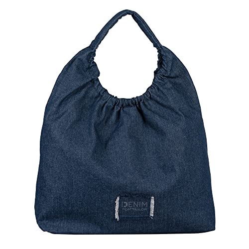 TOM TAILOR, LESLIE, Damen, Schultertasche, L, Dark Blue von TOM TAILOR Denim