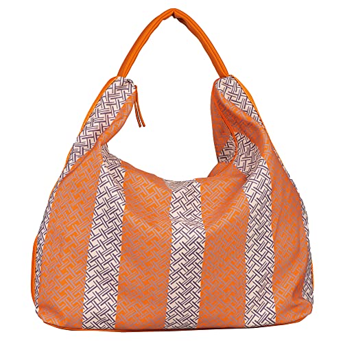 TOM TAILOR, LEONI, Damen, Schultertasche, one size, Orange von TOM TAILOR