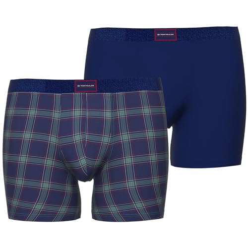 TOM TAILOR, Long Pants, Cotton Stretch, 2er Pack, X-Mas, Blue, XL von TOM TAILOR