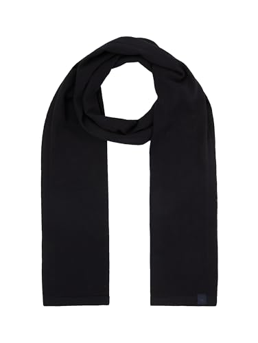 TOM TAILOR Herren 1043448 Basic Winterschal mit Kaschmir, 29999-Black, OneSize von TOM TAILOR