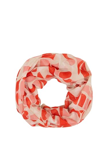 TOM TAILOR Damen 1046515 Schal, 37799-Red Dots and Shapes Design, OneSize von TOM TAILOR