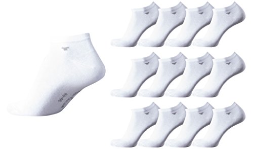 TOM TAILOR 12 Paar Sneaker Socken weiß Mehrpack unsichtbare Strümpfe Socken Füsslinge Größe 35-49, Size:35-38 TOM TAILOR 12 Paar Sneaker Socken weiß Mehrpack unsichtbare Strümpfe Socken Füsslinge Größe 35-49, Size:35-38 von TOM TAILOR