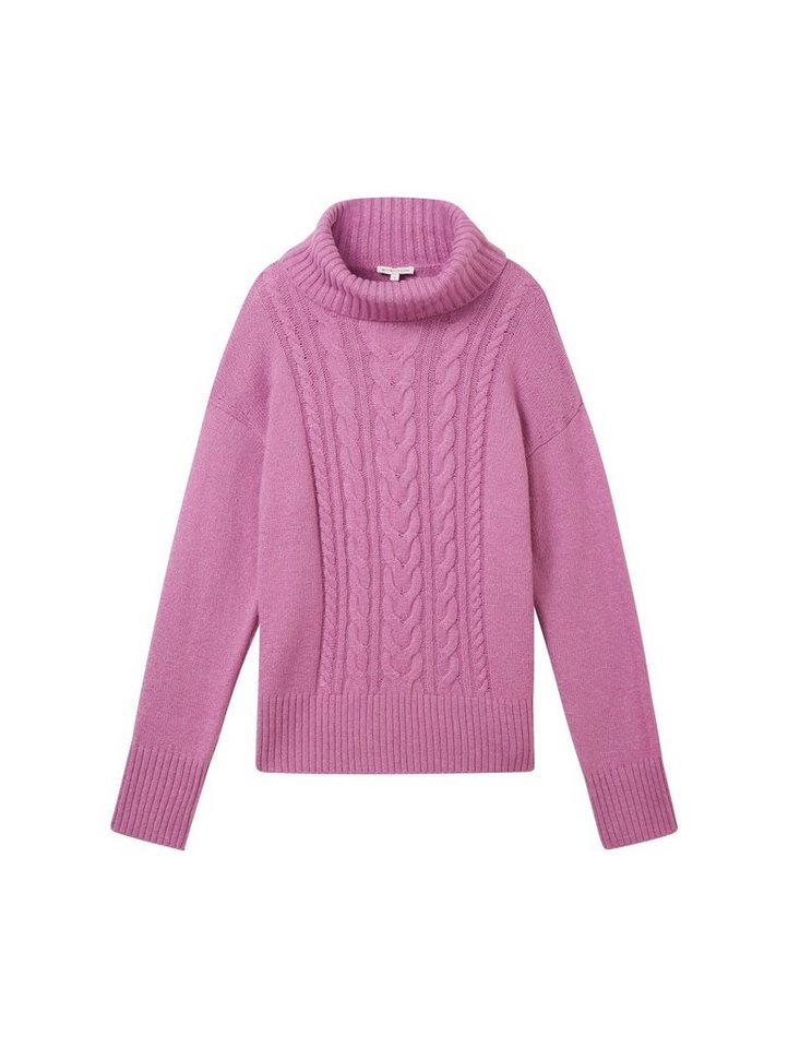 TOM TAILOR 2-in-1-Pullover Knit pullover cable turtleneck von TOM TAILOR