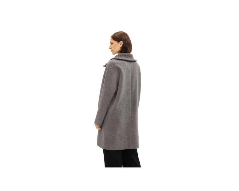 TOM TAILOR 3-in-1-Funktionsjacke Wollmantel für Damen in grau (1-St) von TOM TAILOR