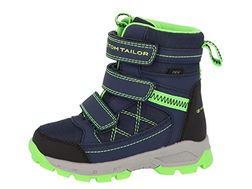 Tom Tailor 4270403 Schneestiefel, Navy-Green, 26 EU von TOM TAILOR