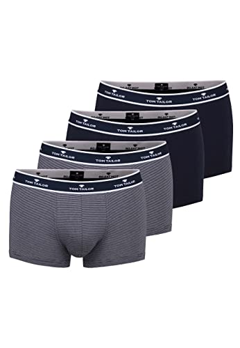 TOM TAILOR 4er Pack Pants Boxershorts Unterhose aus natürlicher Baumwolle 8 von TOM TAILOR