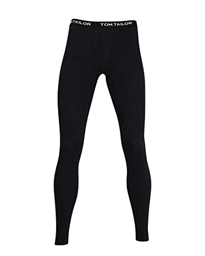 TOM TAILOR 70241 Long John 2er Pack Black XL von TOM TAILOR