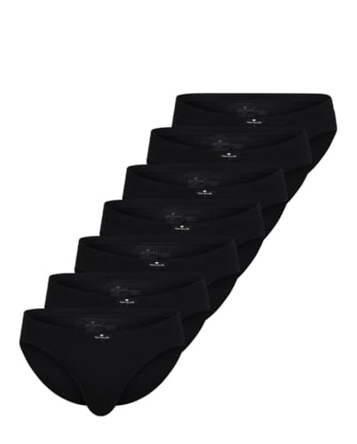 TOM TAILOR 70597 Texas Slips 14er Pack 930 schwarz dunkel Uni 7 von TOM TAILOR